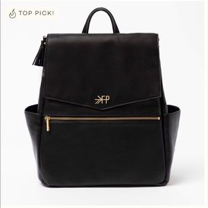 Black Freshly Picked Diaper bag